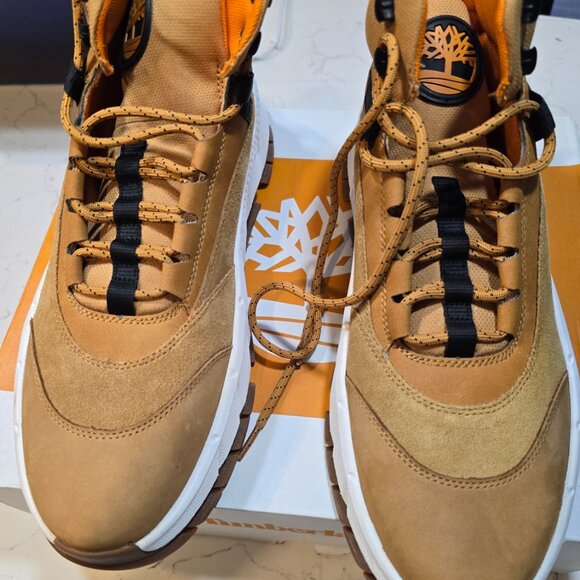 Timberland Men's Brown and Black High-Top Boots - Picture 4 of 13